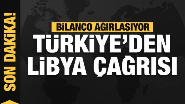 Libya karıştı... BM, Türkiye, ABD ve İngiltere'den son dakika açıklaması: Derhal durdurun