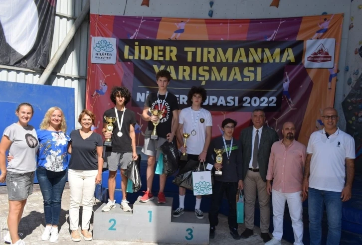 Lider tırmanma yarışması nefes kesti
