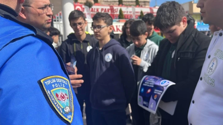 Lise öğrencileri ve polis iş birliği yaptı: Dolandırıcılığa geçit yok
