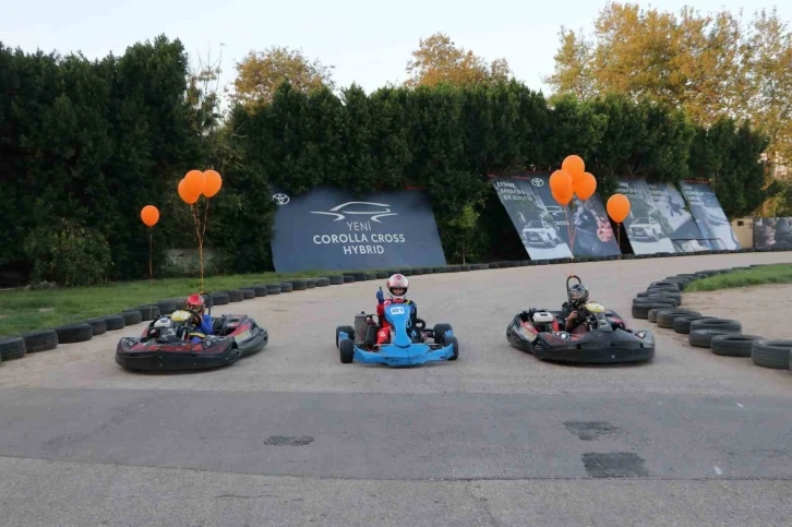 Lösemiyi atlatan çocukların ‘karting’ hayali gerçek oldu
