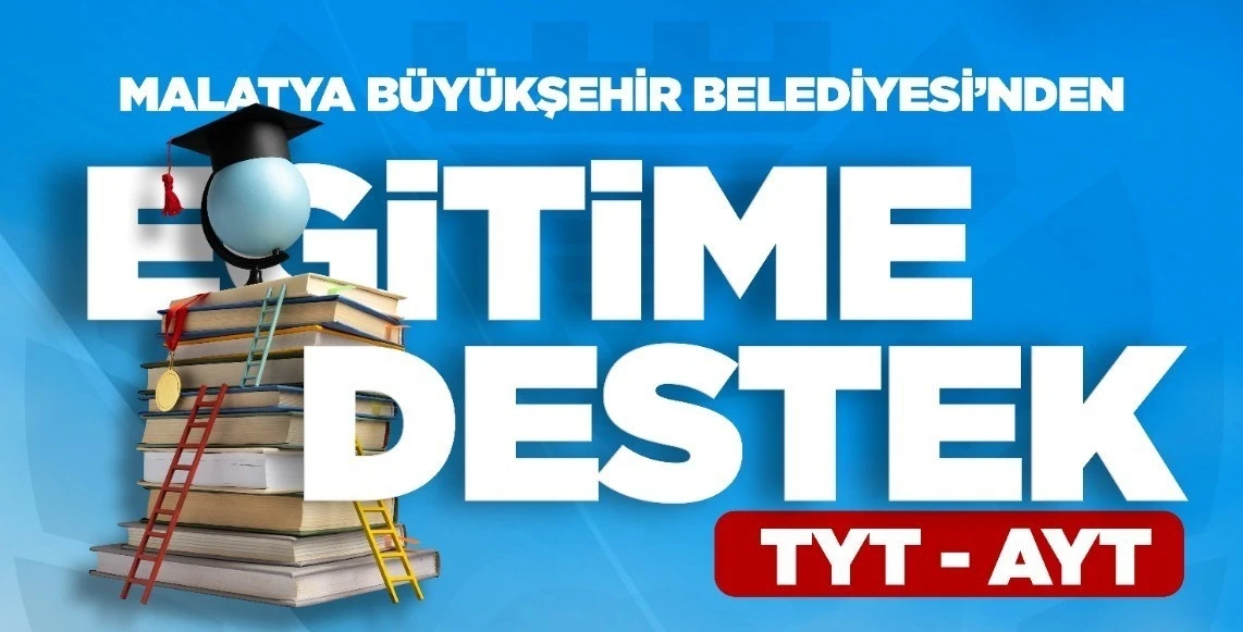 Malatya Büyükşehir Belediyesi’nden öğrenci ve ailelerine destek
