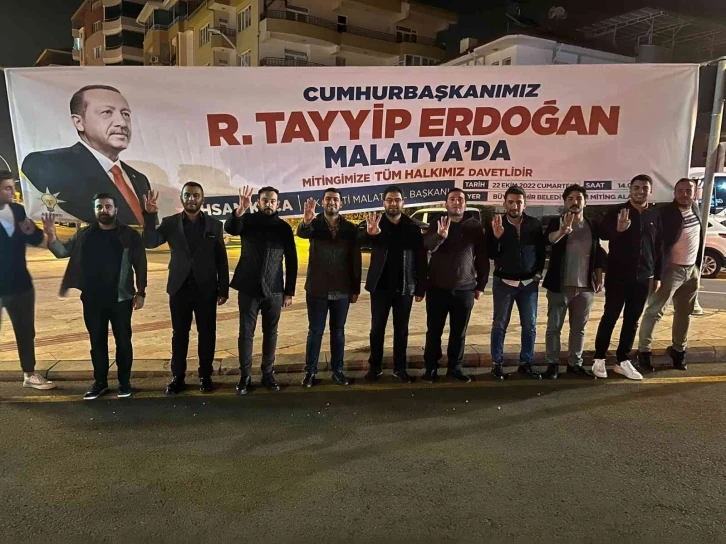 Malatya, Cumhurbaşkanı Erdoğan’ı bekliyor
