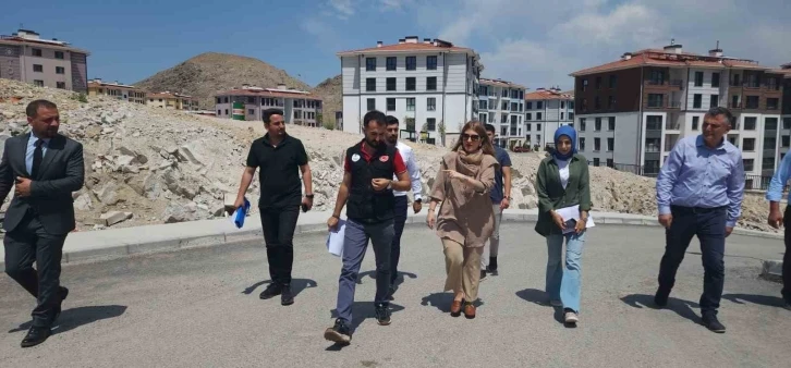 Malatya’da deprem konutları teslime hazırlanıyor
