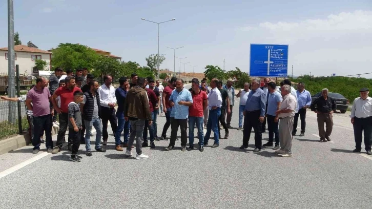 Malatya’da EDS talebi yol kapattırdı
