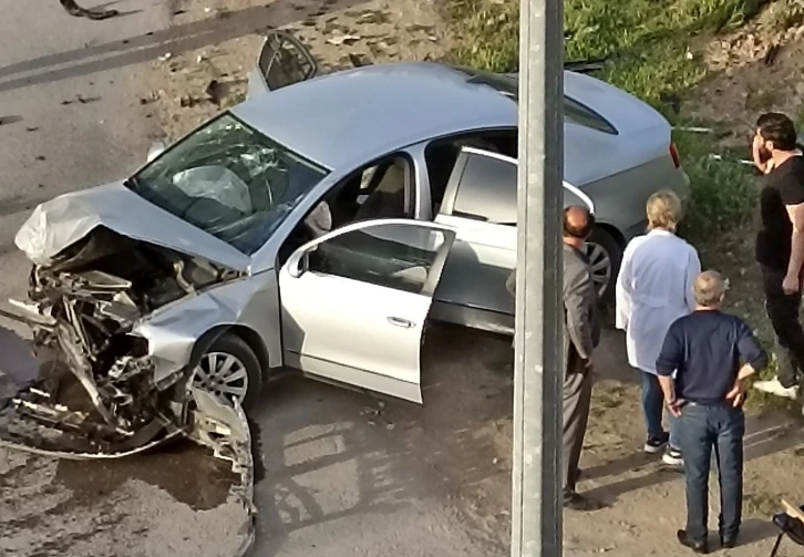 Malatya’da iki otomobil çarpıştı: 5 yaralı
