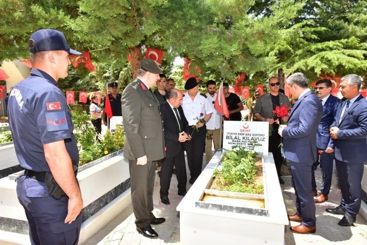 Malatya’da şehitler unutulmadı
