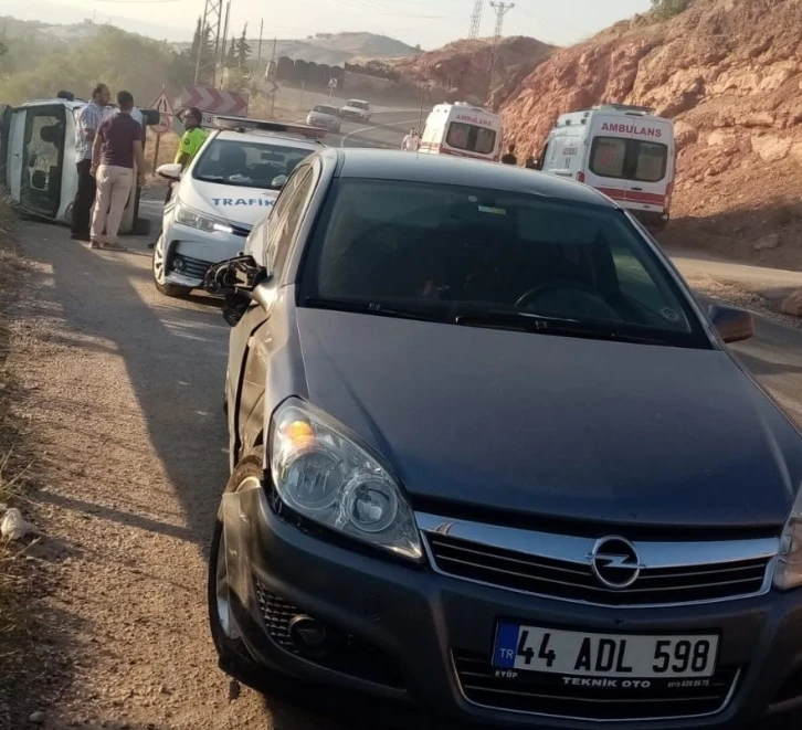 Malatya’da trafik kazası: 3 yaralı
