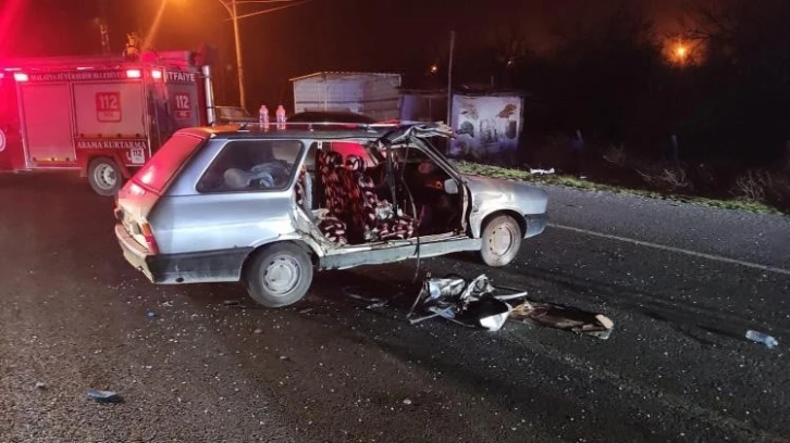 Malatya’da trafik kazası: 4 yaralı
