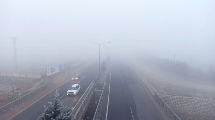 Malatya’da yoğun sis etkili oluyor
