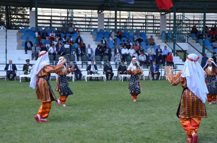 Malatya’nın ilçelerinde 19 Mayıs coşkusu
