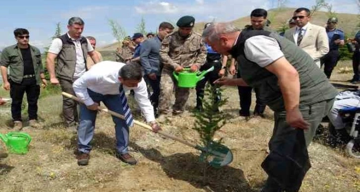 Malatya’da depremde kaybedilen her çocuk için bir fidan dikildi