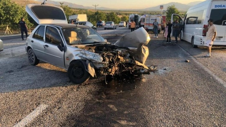 Malatya’da feci kaza: 1 ölü, 5 yaralı