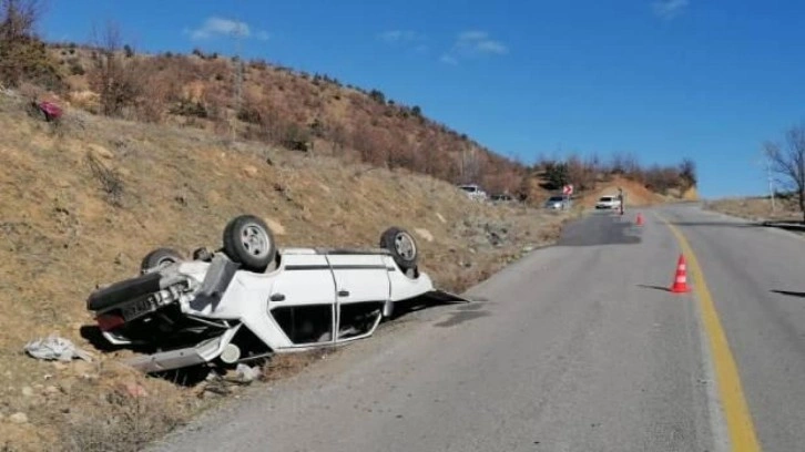 Malatya'daki trafik kazası: 2 kişi yaralandı