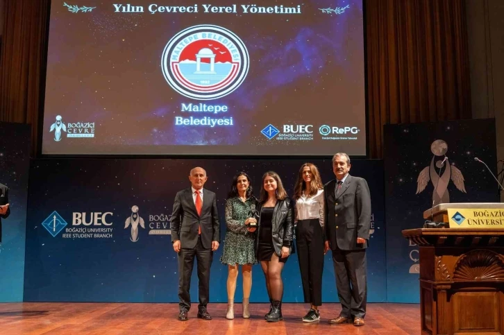 Maltepe Belediyesi, ‘Yılın Çevreci Yerel Yönetimi’ seçildi
