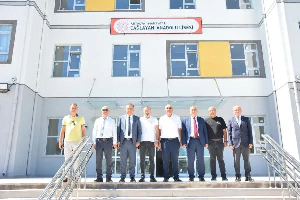 Manavgat Çağlayan Anadolu Lisesi'nde eğitim başladı