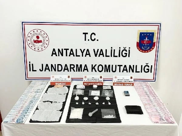 Manavgat'ta uyuşturucu operasyonu