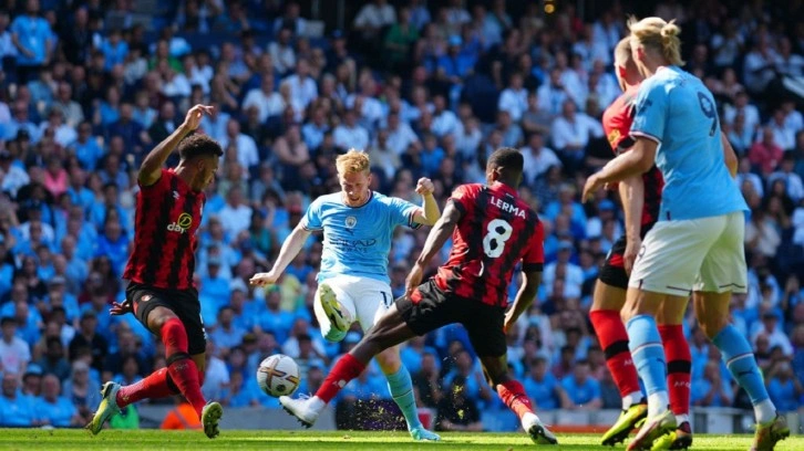 Manchester City 4-0 Bournemouth MAÇ ÖZETİ İZLE