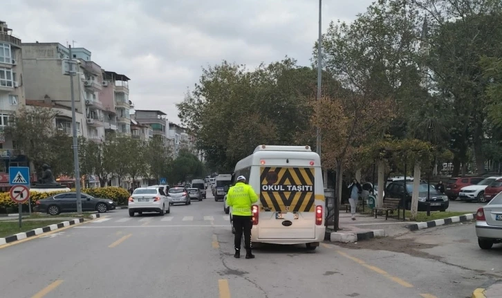 Manisa’da 304 okul servis aracından 6’sına ceza
