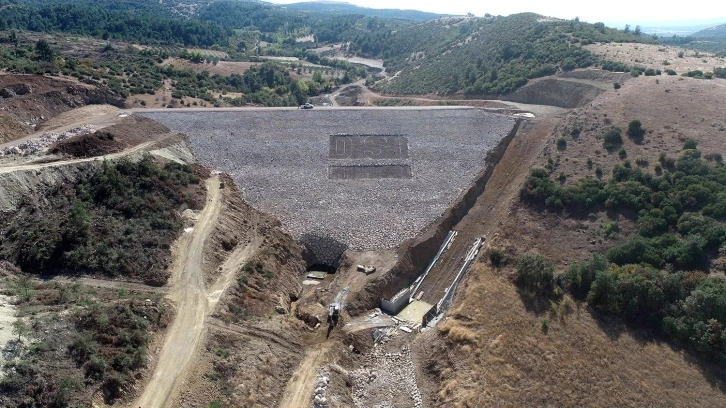 Manisa’da bir baraj daha tamamlanmak üzere
