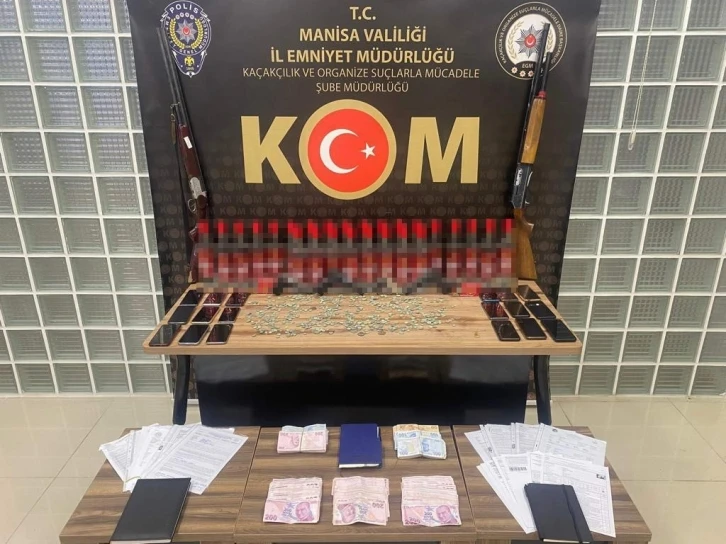 Manisa’da emeklilik çetesi çökertildi
