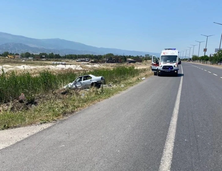 Manisa’da iki ayrı kaza: 4 yaralı
