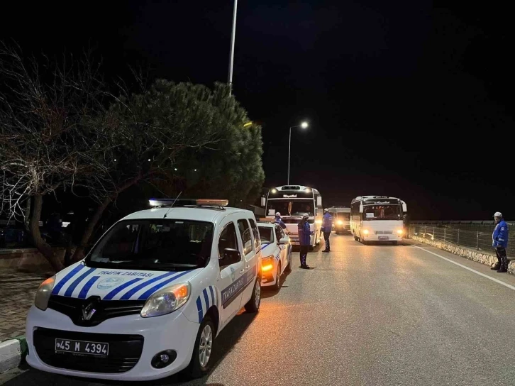 Manisa’da korsan taşımacılığa geçit yok
