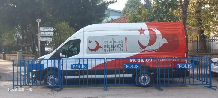 Manisa’da ’Mobil Göç Noktası’ uygulaması başladı
