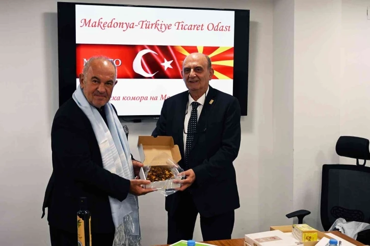 Manisa TSO heyeti Kuzey Makedonya’da iş dünyasıyla buluştu
