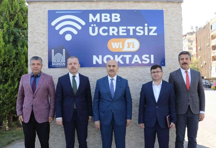 Mardin Büyükşehir Belediyesinden ücretsiz internet hizmeti
