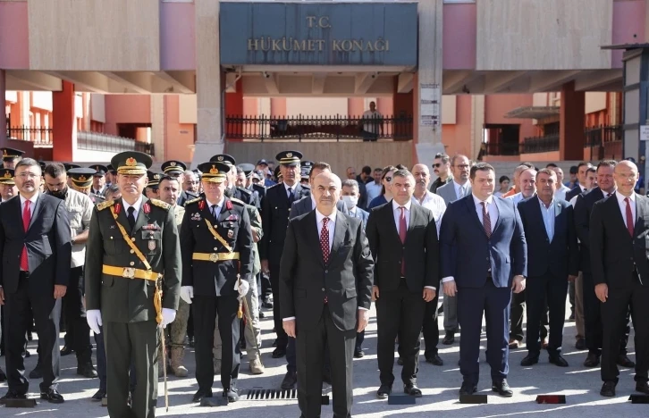 Mardin’de 30 ağustos Zafer Bayramı törenle kutlandı
