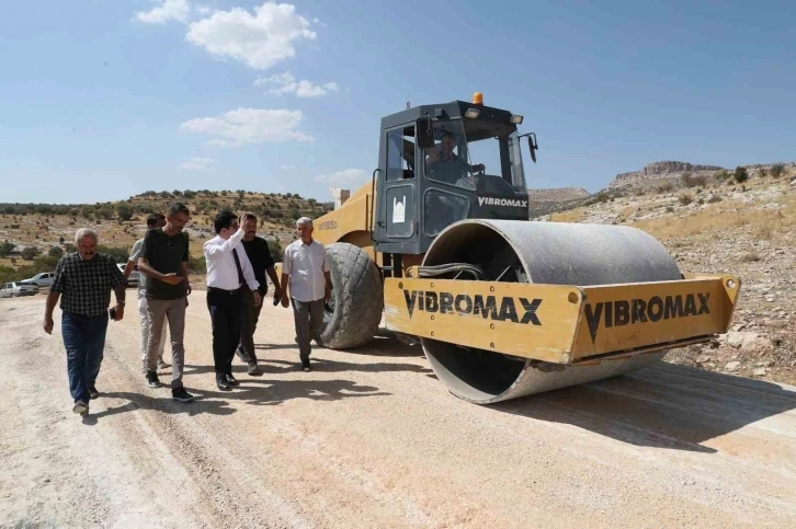 Mardin’de 4 yıldır yapılamayan yolda çalışmalar başlatıldı
