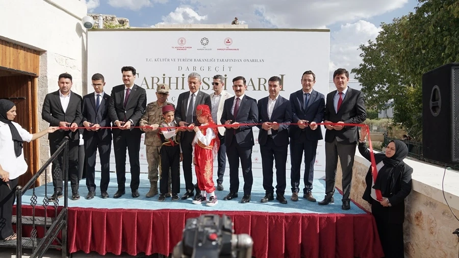 Mardin'de  400 yıllık Süryani Çarşısı Turizmin Hizmetine açıldı