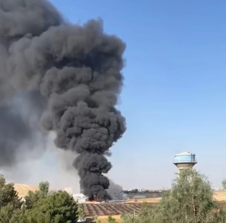 Mardin’de geri dönüşüm fabrikasında yangın
