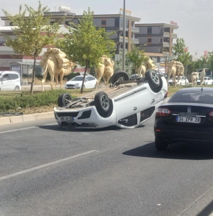 Mardin’de iki otomobil çarpıştı: 6 yaralı
