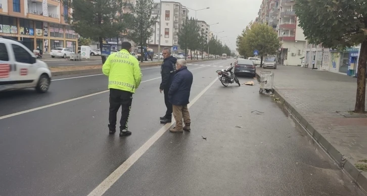 Mardin’de motosiklet kazası: 2 yaralı
