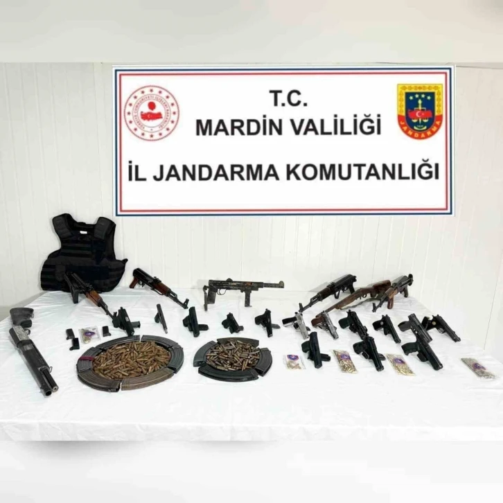 Mardin’de silah kaçakçılığı operasyonu: 8 kişi tutuklandı
