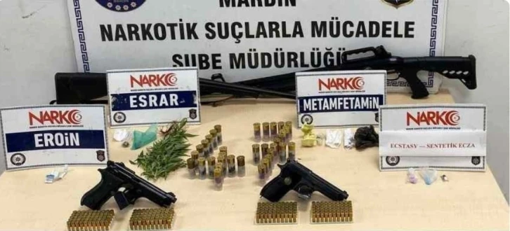 Mardin’de uyuşturucu operasyonunda 11 tutuklama
