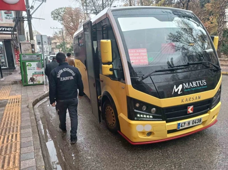 Mardin’de zabıta ekipleri denetimlerini sürdürüyor
