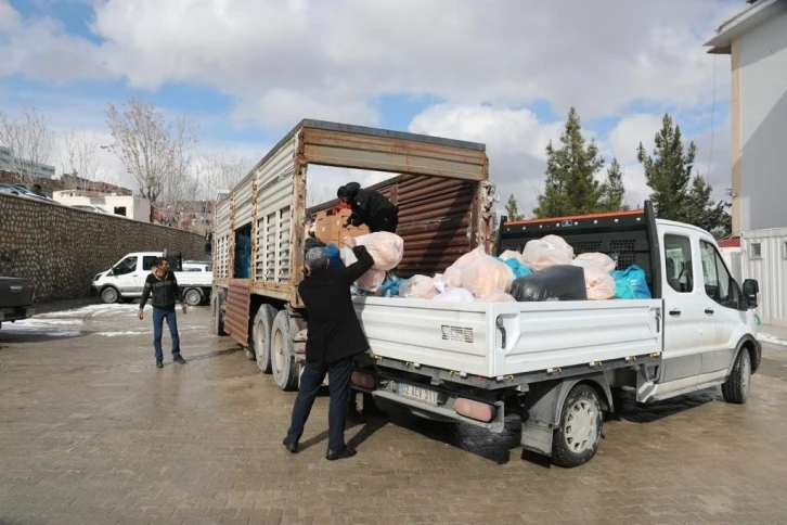 Mardin halkı deprem bölgelerine yardım için seferber oluyor
