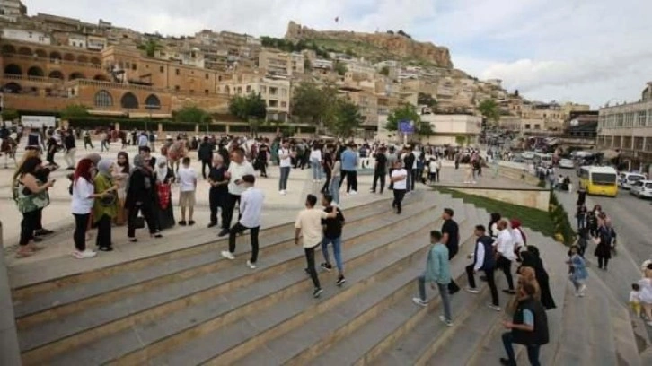 Mardin ve Diyarbakır'da bayram yoğunluğu