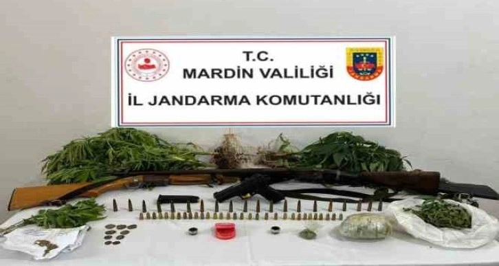 Mardin’de uyuşturucu satıcılarına yönelik operasyon