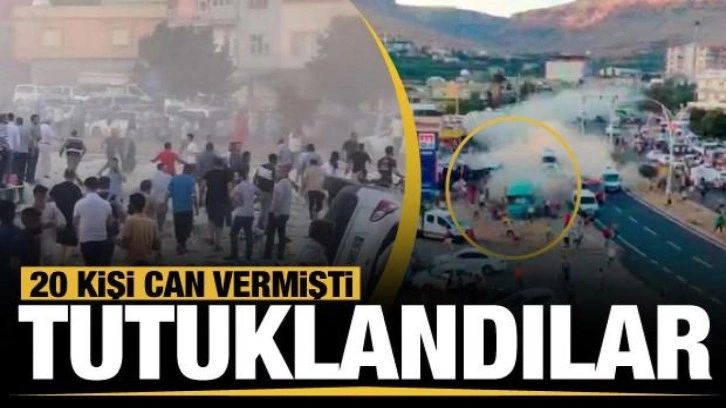 Mardin'deki kazada gözaltına alınan 2 TIR şoförü tutuklandı