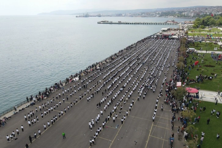 Marmara Deniz'inin kıyısında muhteşem görüntü: 1919 genç Tekirdağ karşılaması oynadı