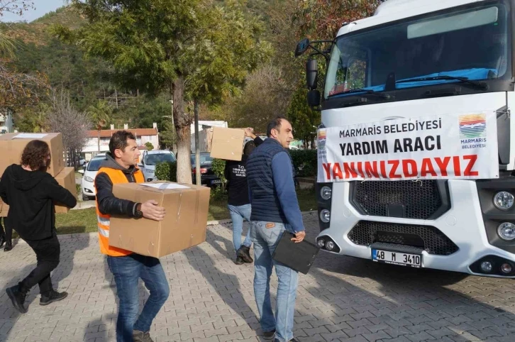 Marmaris Belediyesi’nden ihtiyaç sahibi ailelere destek
