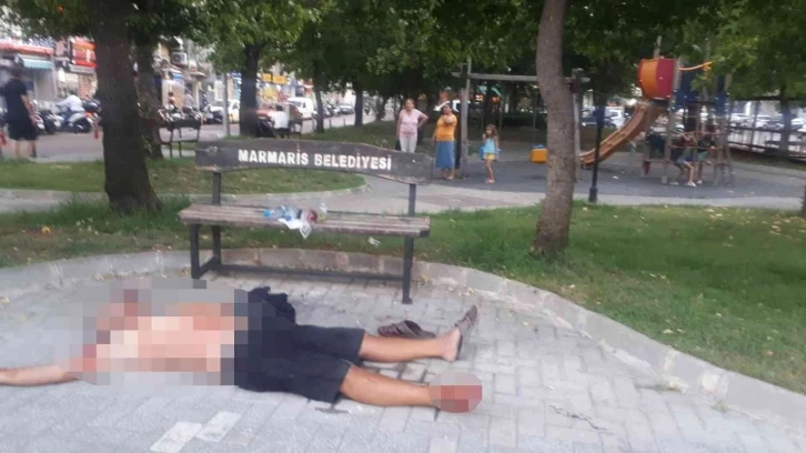 Marmaris’te çocuk parkında cinayet
