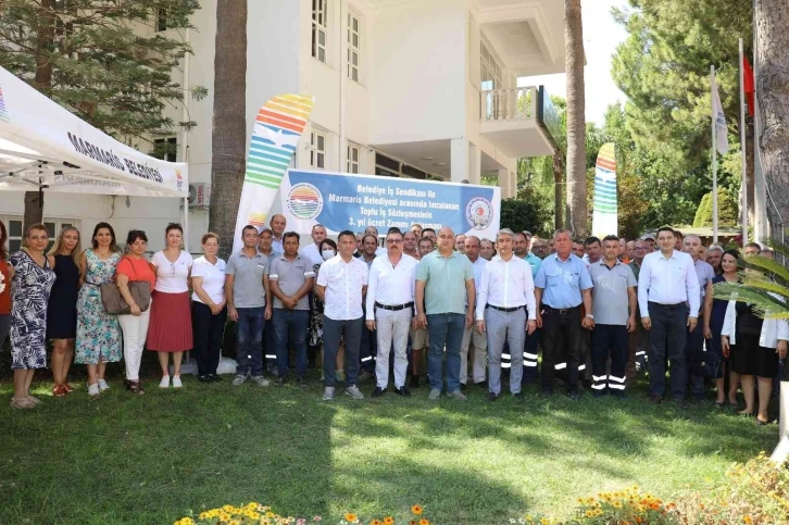 Marmaris’te işçi maaşlarına yüzde 56 zam yapıldı
