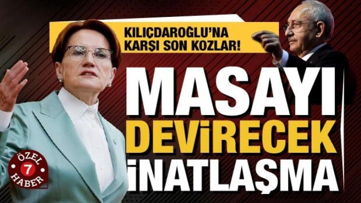 Masayı devirecek inatlaşma... 