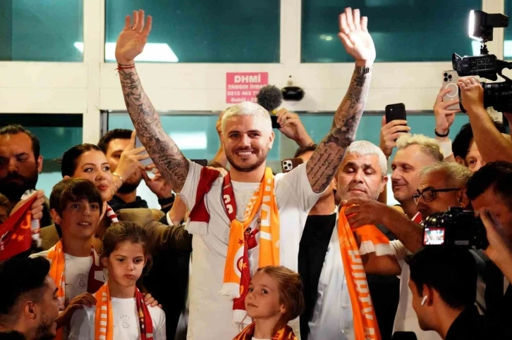 Mauro Icardi, İstanbul’a geldi
