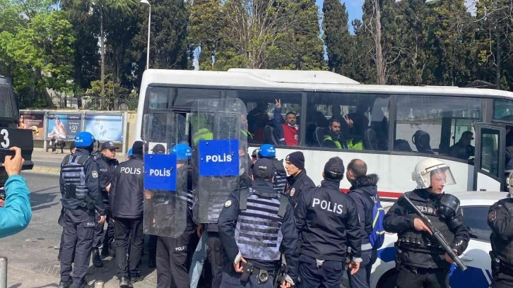 Mecidiyeköy’den Taksim’e yürümek isteyen eylemcilere müdahale
