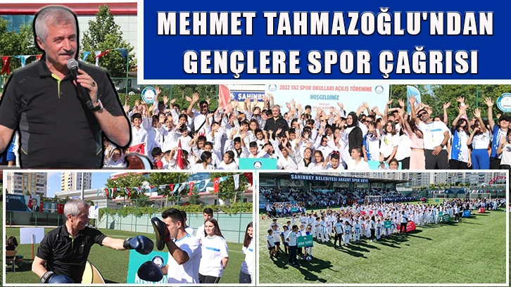 Mehmet Tahmazoğlu'ndan Gençlere spor çağrısı